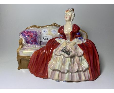 A ROYAL DOULTON 'BELL OF THE BALL' HN1997 CERAMIC LADY FIGURE 