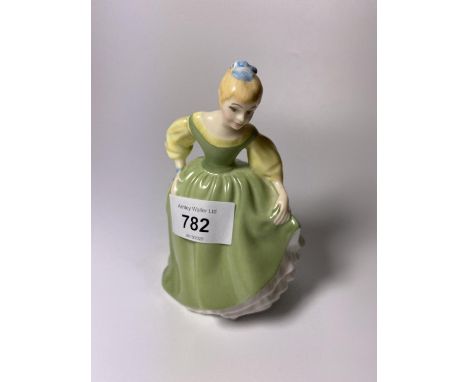 A ROYAL DOULTON 'FAIR MAIDEN' HN2211 CERAMIC LADY FIGURE 
