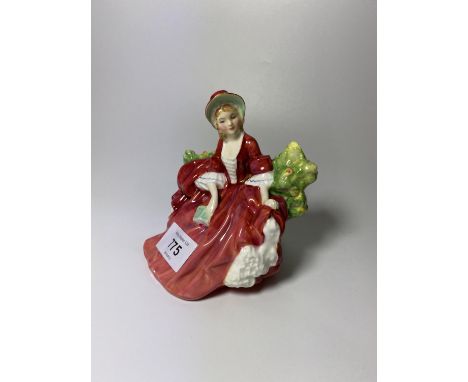 A ROYAL DOULTON 'LYDIA' HN1908 CERAMIC LADY FIGURE 