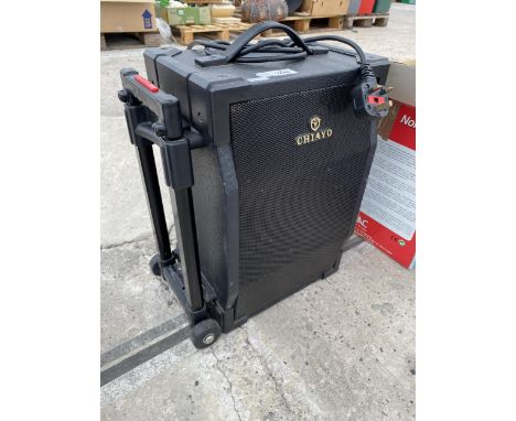 A CHIAYO PORTABLE AMPLIFIER SPEAKER 