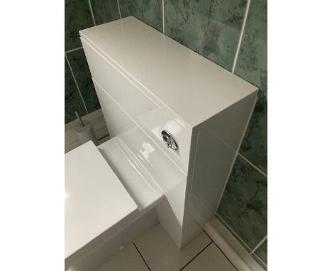 A NEW AND BOXED PARADE WC VANITY UNIT AND TWO BOXED CONCEALED CISTERNS, THE TOILET PAN/SEAT IS NOT INCLUDED AND WOULD NEED TO