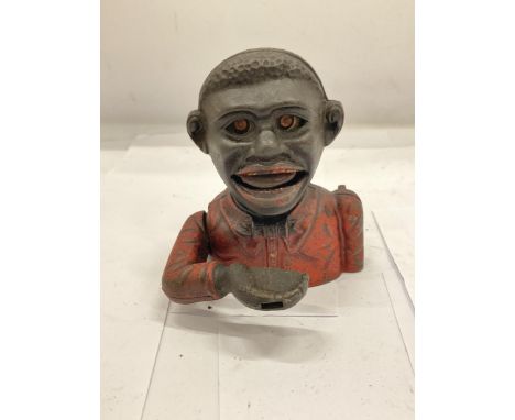 A VINTAGE CAST MONEY BANK 