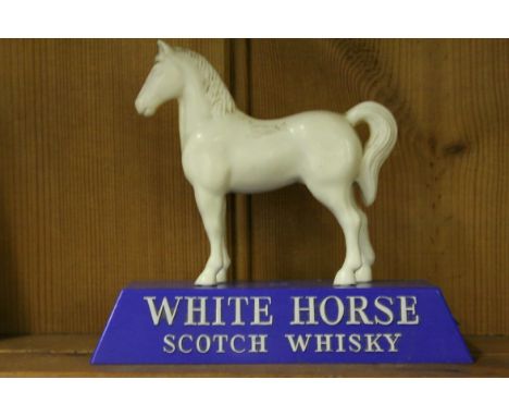 Vintage White Horse Scotch Whisky Advertising Figure