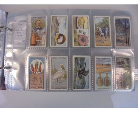 Cigarette Cards - album containing complete sets including Players Products of the World 1928, Wills Do you know 1st, 2nd, 3r
