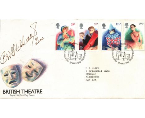James Bond actress Britt Ekland signed 1982 British Theatre FDC dated 2000. Good condition. All autographs come with a Certif