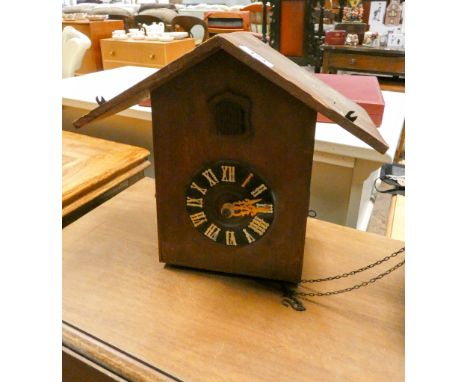 An old black forest Cuckoo clock