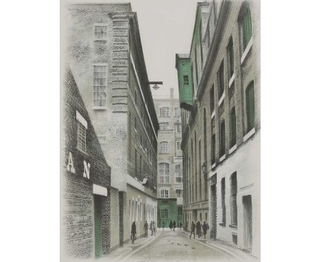 *DAVID GENTLEMAN (b.1930)Seven Dials - Covent Gardenlithograph, signed in pencil and numbered 20/120image 54 x 40cm*Artist's 
