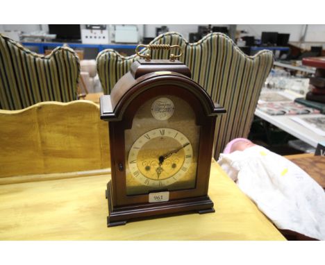 A Tempest Fugit two hole mantel clock 