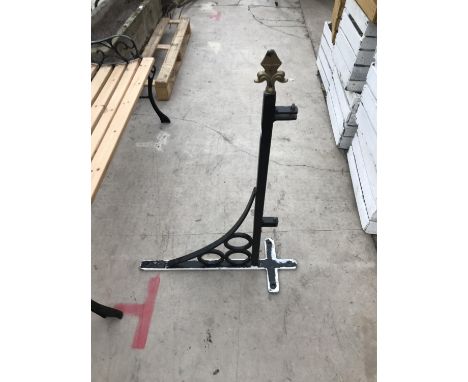 A LARGE BRACKET FOR A SIGN 88CM X 60CM 
