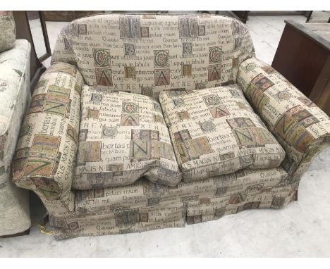 A TWO SEATER SOFA 