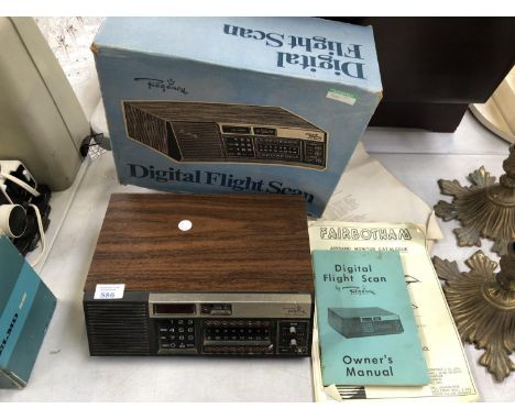 A BOXED 'DIGITAL FLIGHT SCAN' WITH OWNERS MANUAL ETC 