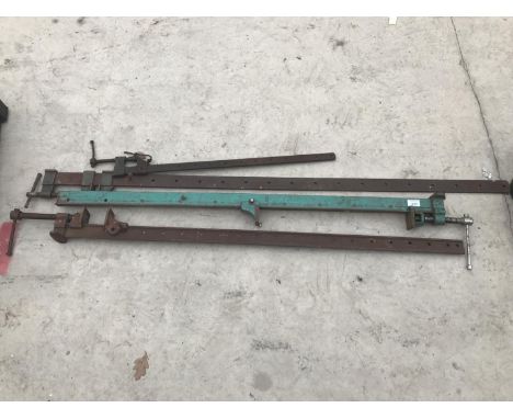 FOUR SASH CLAMPS 