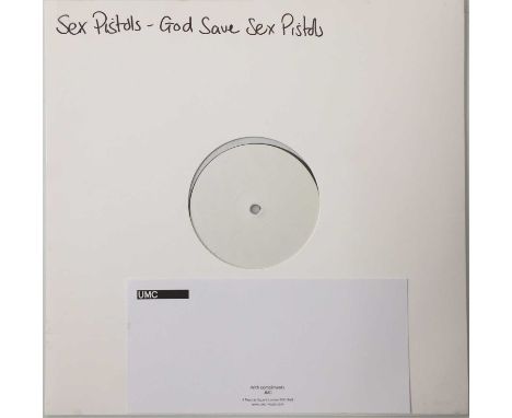SEX PISTOLS - GOD SAVE SEX PISTOLS LP (2016 - UMC 602557302493). The 2016 white label test pressing of Sex Pistols - God Save
