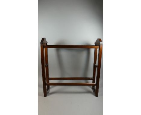 An Edwardian Mahogany Stick Stand, 66cm Long 