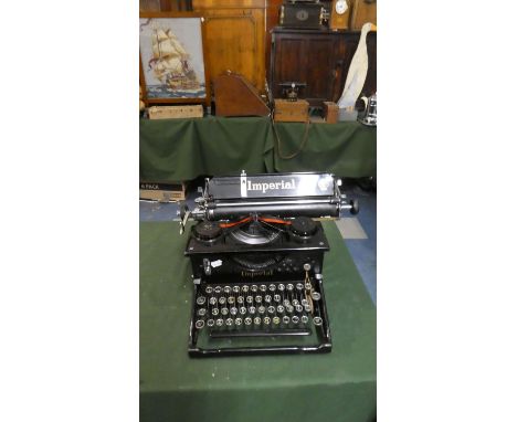 A Vintage Imperial Manual Typewriter 