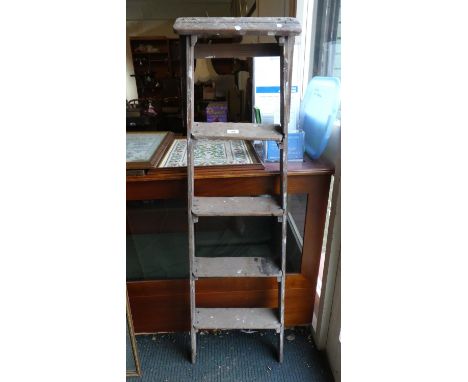 A Part Vintage Step Ladder for Ornamental Purposes Only 