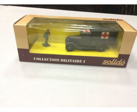 SOLIDO PRESTIGE ‘BENTLEY’ MODEL CAR, along with a collection of other Solido model vehicles including AEC Double Decler RT, 4