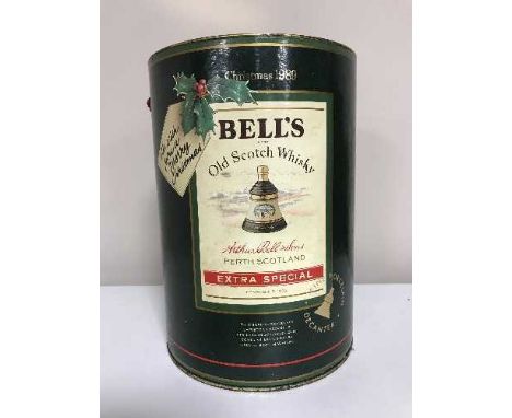 A Bell's Old Scotch Whiskey Christmas decanter, box and sealed - 1989 