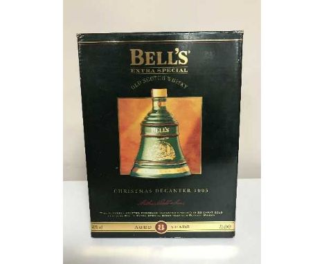 A Bell's Old Scotch Whiskey Christmas decanter, box and sealed - 1995