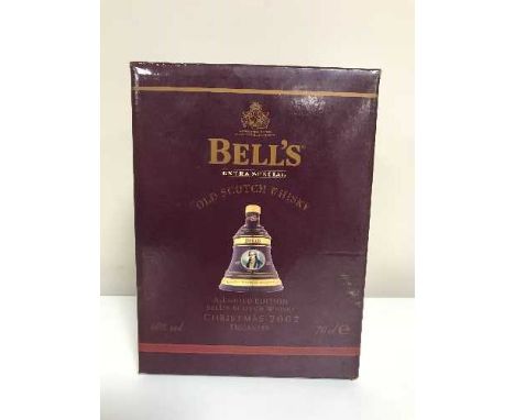 A Bell's Old Scotch Whiskey Christmas decanter, box and sealed - 2002