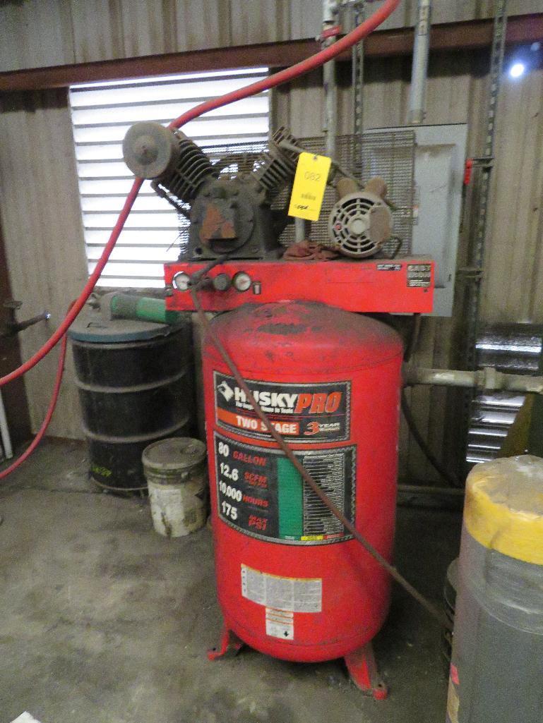 Husky Pro 80 Gallon Vertical Tank Mounted Air Compressor