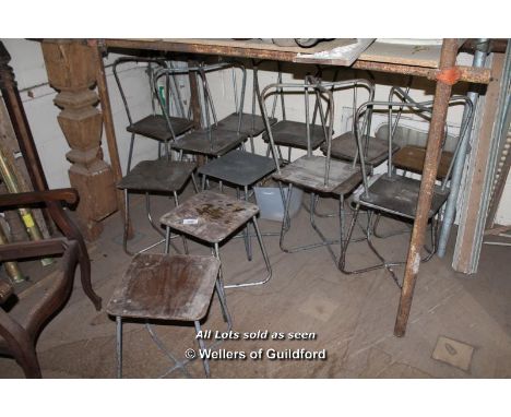 *TWENTY EASTERN EUROPEAN ARMY CANTEEN STOOLS [0]