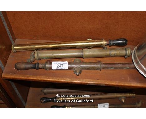 *THREE ANTIQUE GARDEN SPRAYERS