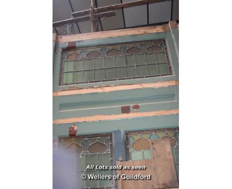 *LARGE LEADED LIGHT SCREEN SECTION