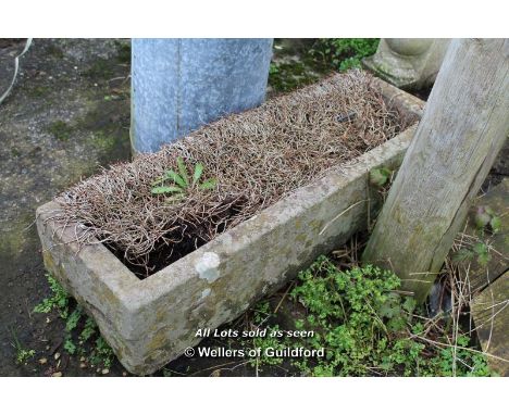 *STONE GARDEN TROUGH
