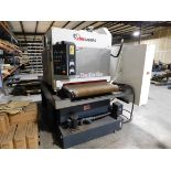 Timesaver Model LYNX 37 MWT/DD/60 Wide Belt Sander, s/n 34398, Twin Head, 37", 575/3/60, New 2018