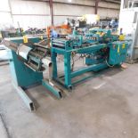 Iowa Precision Model 1P-AEMIM-3 Collar Forming Machine, s/n 99302, with Iowa Model VCR3M16P Coil Ree
