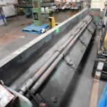 P & J Machine Round Pipe Rolling Machine, 2 3/8" Diameter Rolls X 121" Length