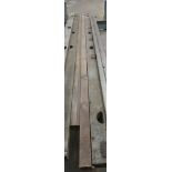 Set of Offset Dies, 126" Long Top Punch, 150" Bottom Die