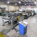 Nor Services Model OV10 Pipe Roll Line, Consisting of Nor R10 Round Pipe Roll Machine, 10' X 24 Ga.