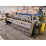 Wysong 10' X 16 Gauge Power Squaring Shear, s/n P11-235, 24" Manual Back Gage, 28" Squaring Arm