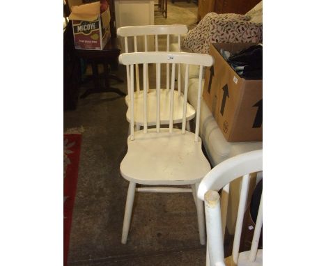 4 Stick Back Chairs