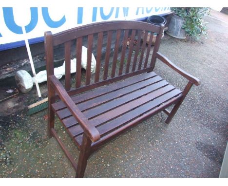 Wooden Garden Bench 48 inches wide