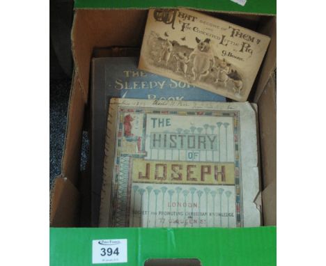 Collection of vintage books to include: 'The Instructive picture book Quadrupeds', Edmonston & Douglas, Edinburgh, together w