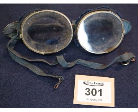 Vintage, possibly car or driving goggles.(B.P. 24% incl. VAT)