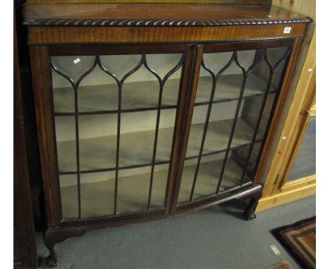 Early 20th Century mahogany Chippendale style china display cabinet. (B.P. 24% incl. VAT)