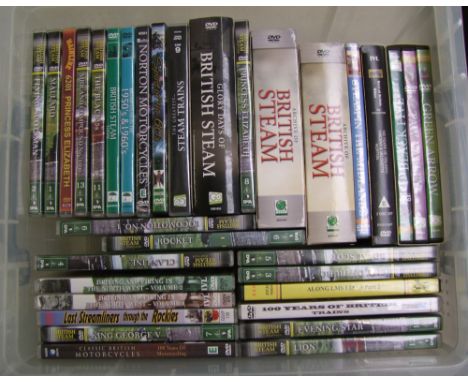 A collection of Steam Engine Related DVD's: 