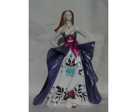 Royal Worcester for Compton Woodhouse Figure Prince Regent Figure Caroline: Limited Edition 