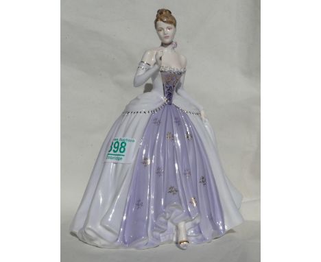 Royal Worcester for Compton Woodhouse Figure Midnight Masquerade: Limited Edition 