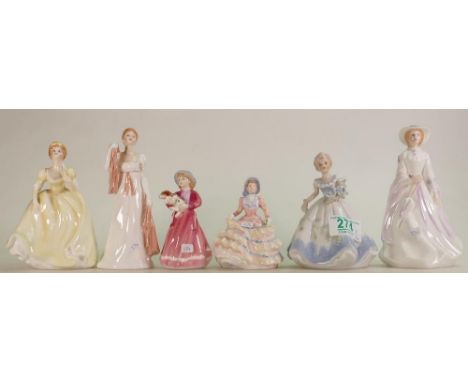 Royal Doulton &amp; Francesca Figures to include: Hannah HN3645, My First Figure HN3624, Allie, Emma, Eugene etc 