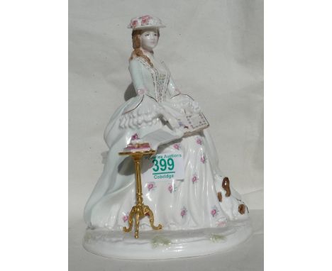 Royal Worcester for Compton Woodhouse Figure The Graceful Arts: Limited Edition 