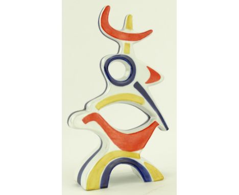 Jean Arp, modernist ceramic sculpture, made by Lembrando, height 26cm.