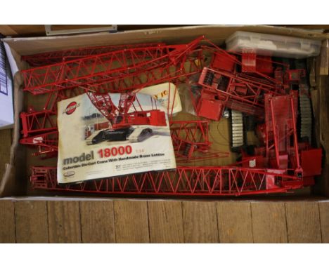 A Manitowoc model 18000 die-cast crane 1:50 scale (no box)