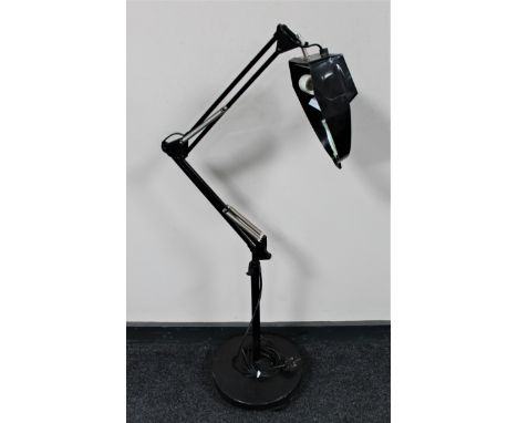 A 20th century angle poised reading lamp  