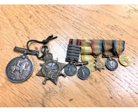 A WWI medal pair comprising British War Medal and 1914-15 Star, named to 9483 Spr. C. Campbell. R. E., together with a bar of