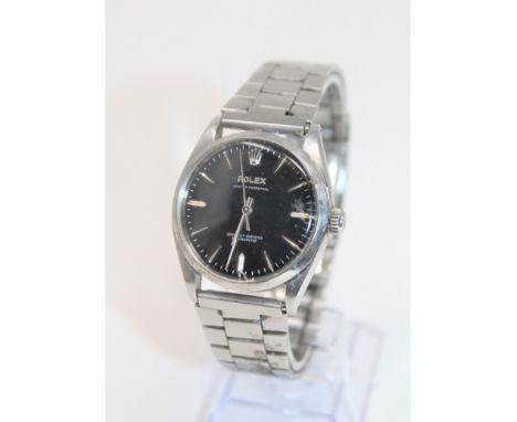 A gent's stainless steel Rolex Oyster Perpetual automatic centre seconds wristwatch, ref. 6564, circa 1959, numbered 438430, 